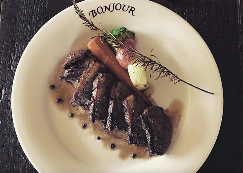 レストランボンジュールホームページ